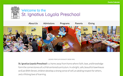 Preschool home page